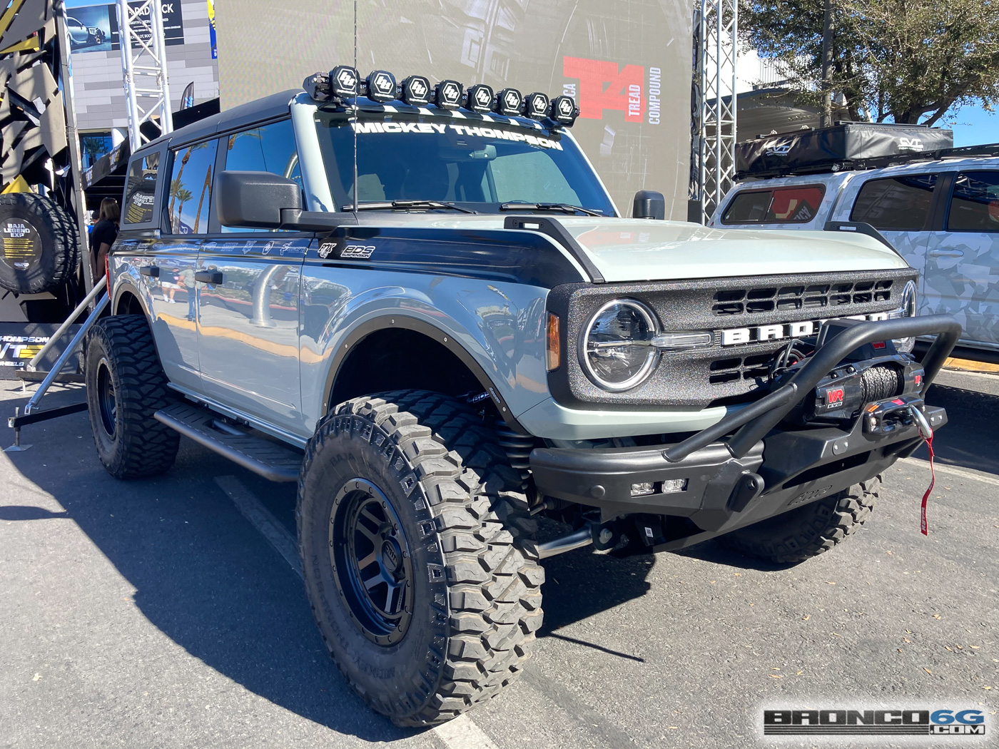 Ford Bronco Mickey Thompson Bronco Build at SEMA 2021 mickey-thompson-bronco-sema-2021-1