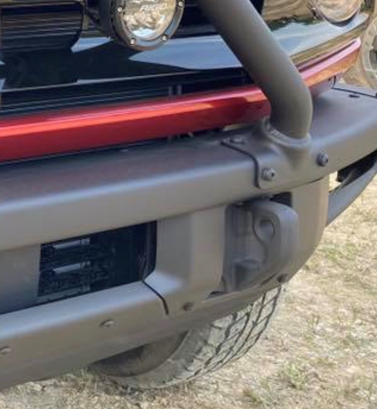 Ford Bronco Modular Bumper Bronco Bolt Accessory Mounting Locations Mod bumper mounting bracket