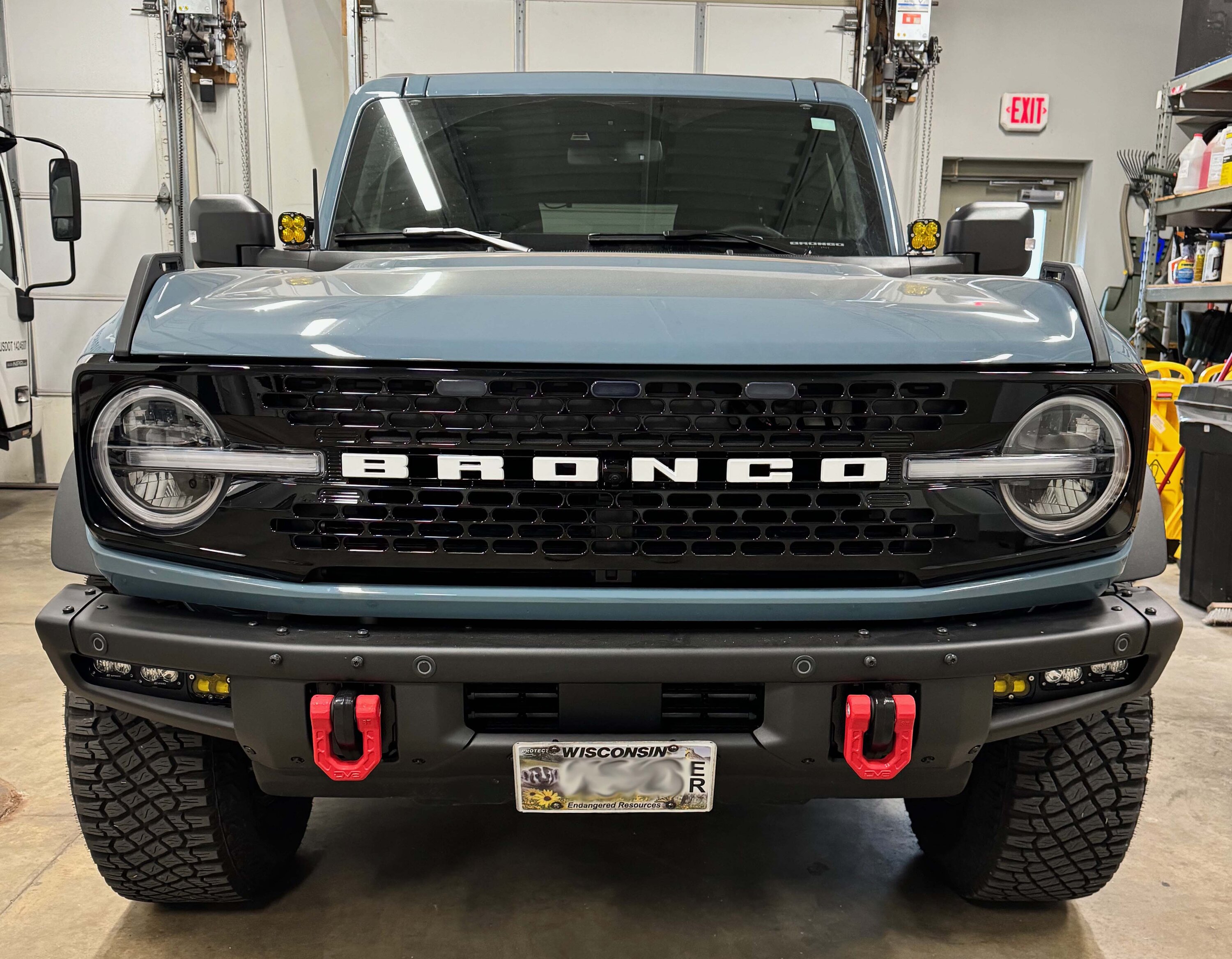 Ford Bronco New Product Announcement - SPV SMOKED Grille Marker Lights... off