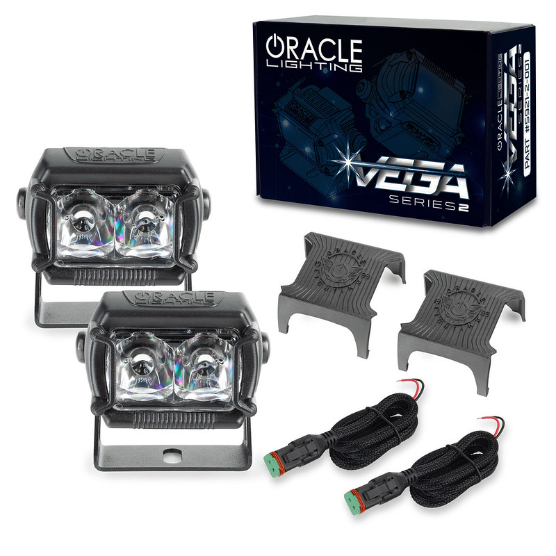 Ford Bronco 💥NOW IN STOCK💥ORACLE LIGHTING VEGA™ SERIES LED LIGHT POD SPOTLIGHTS (PAIR) ORACLE_Lighting_Vega_Series_2