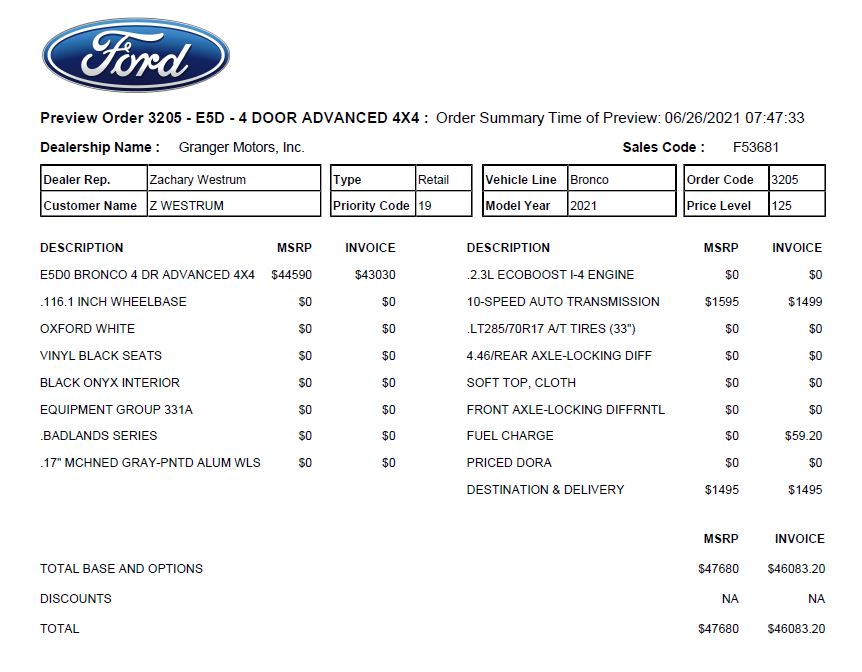 Ford Bronco 06-26-21 Granger Ford Update Order 2.JPG