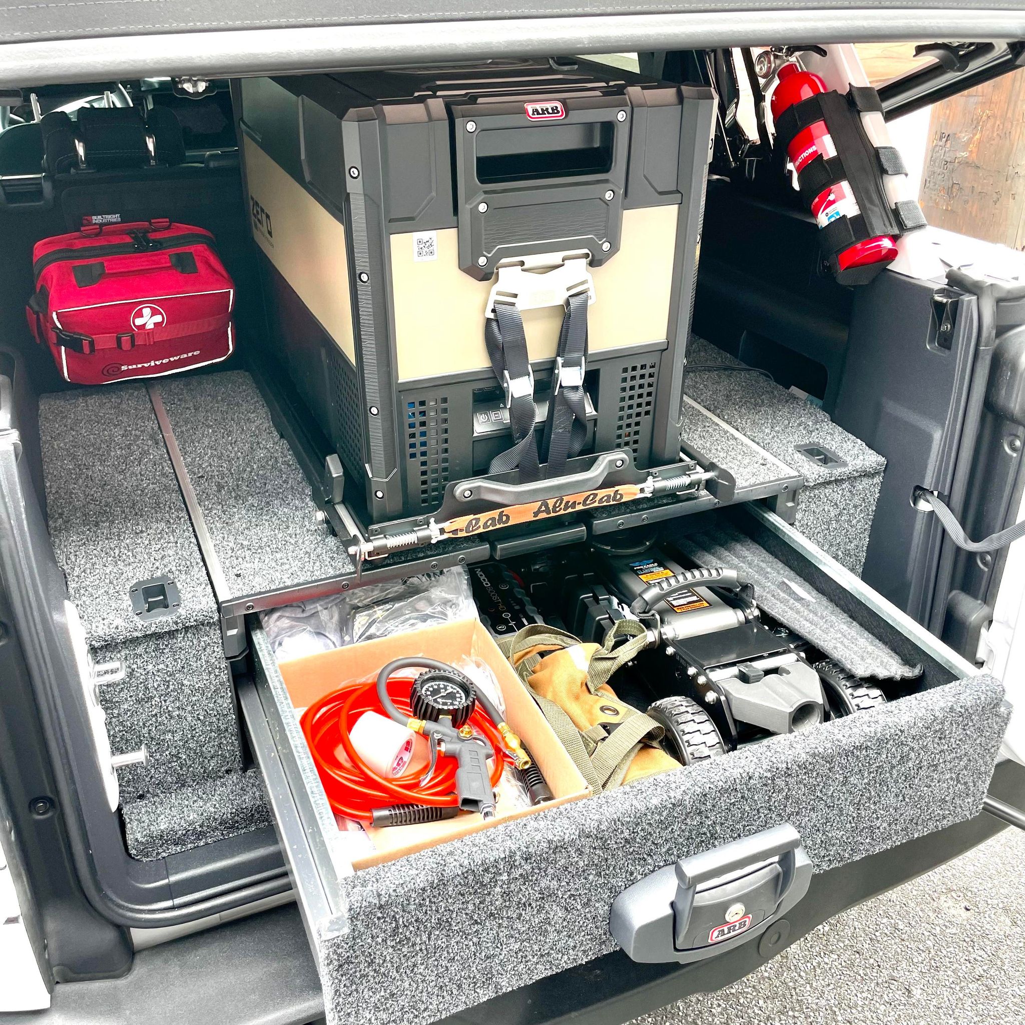 Ford Bronco On-Board Gear Storage... What's Yours? Pro1