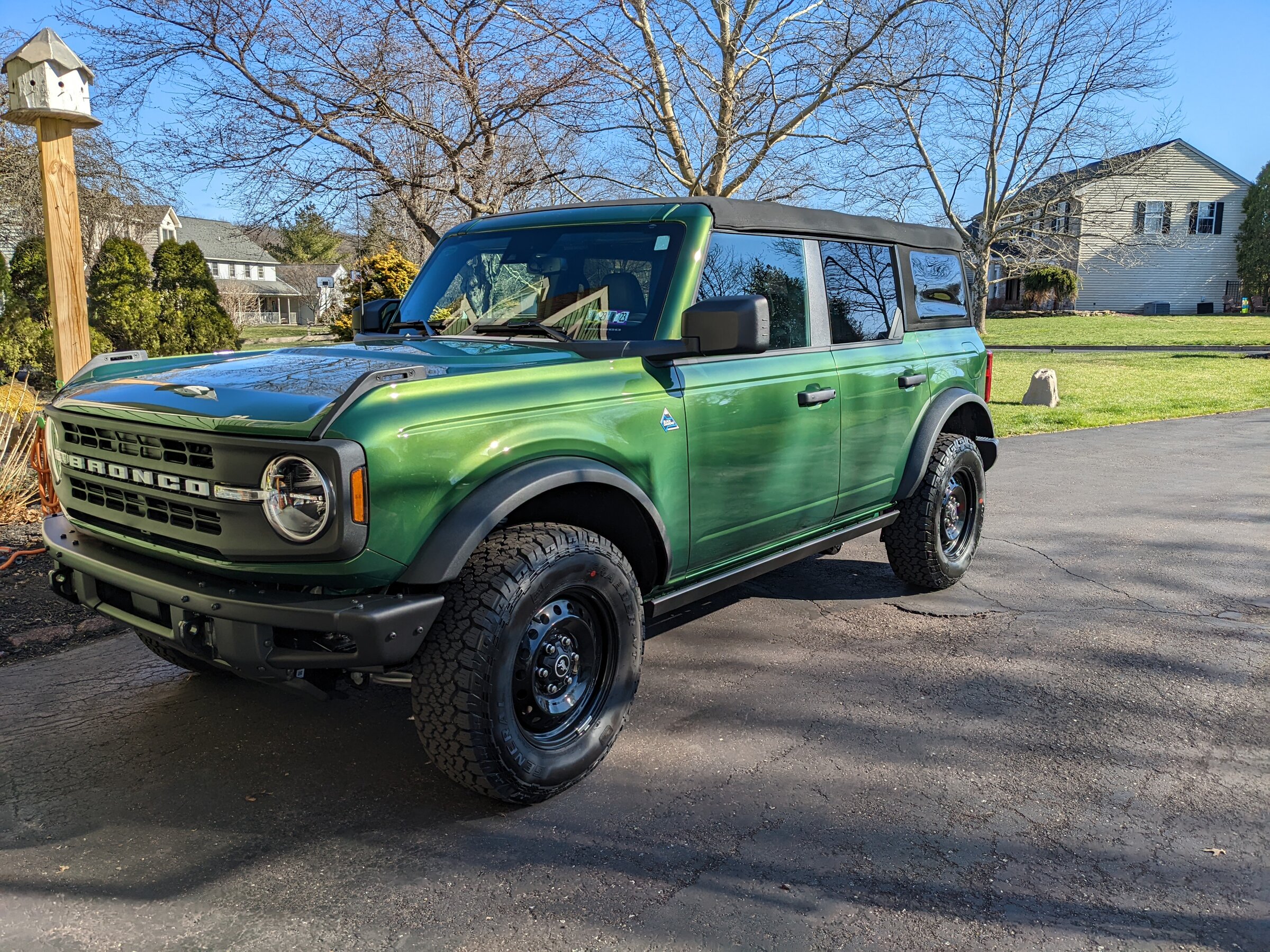 Ford Bronco The Jolly Green Giant came home today PXL_20220329_133228521
