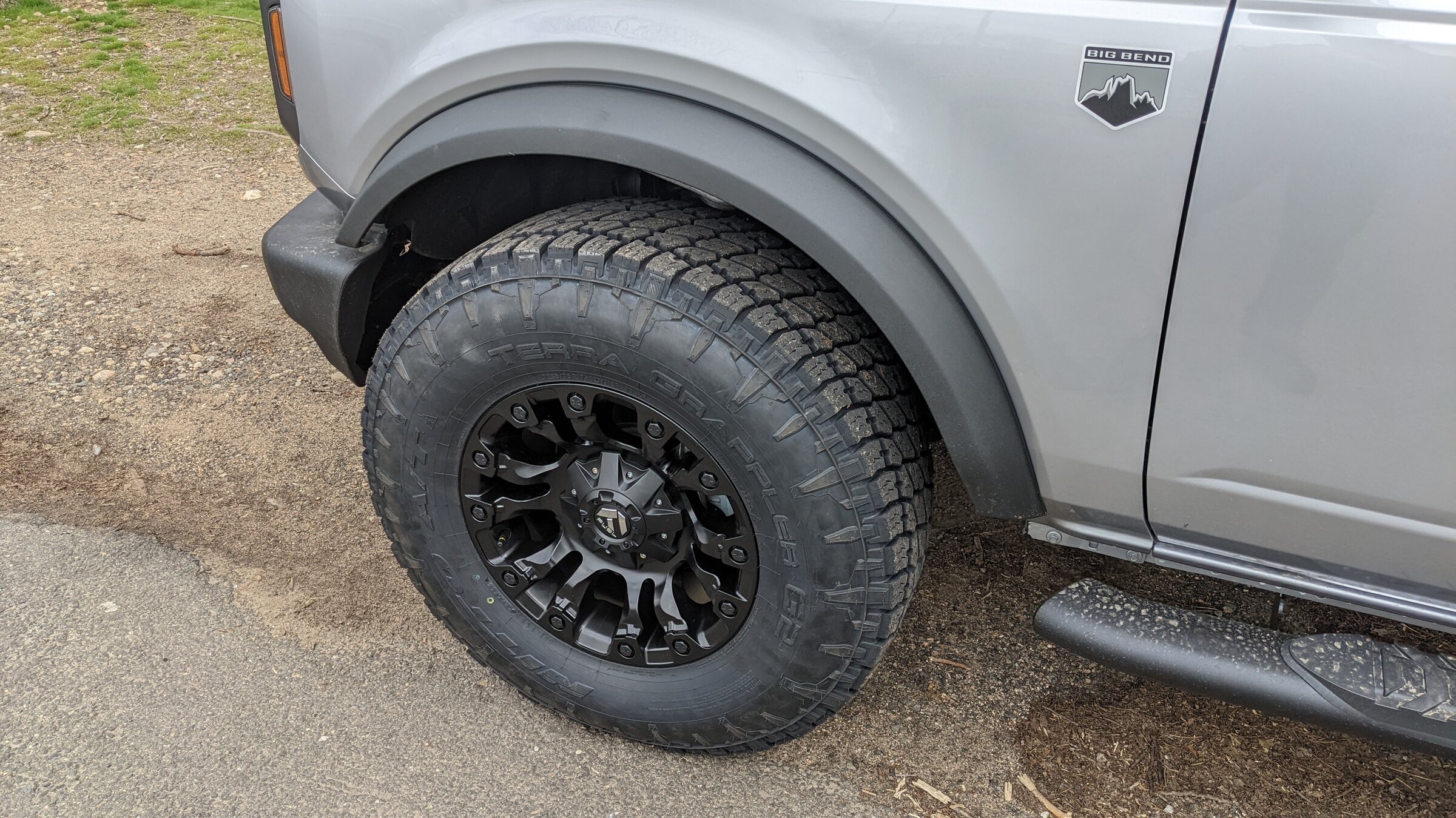 Ford Bronco 34" tires on stock Big Bend? PXL_20220405_161356223