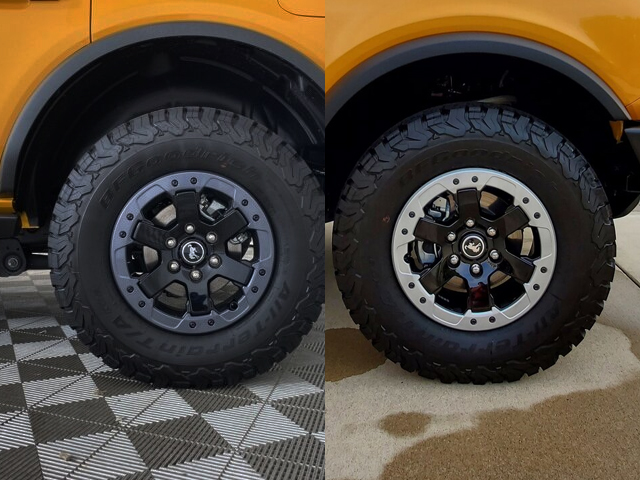 Beadlock Capable Wheels Rings Removal and Color Changed (Powdercoated