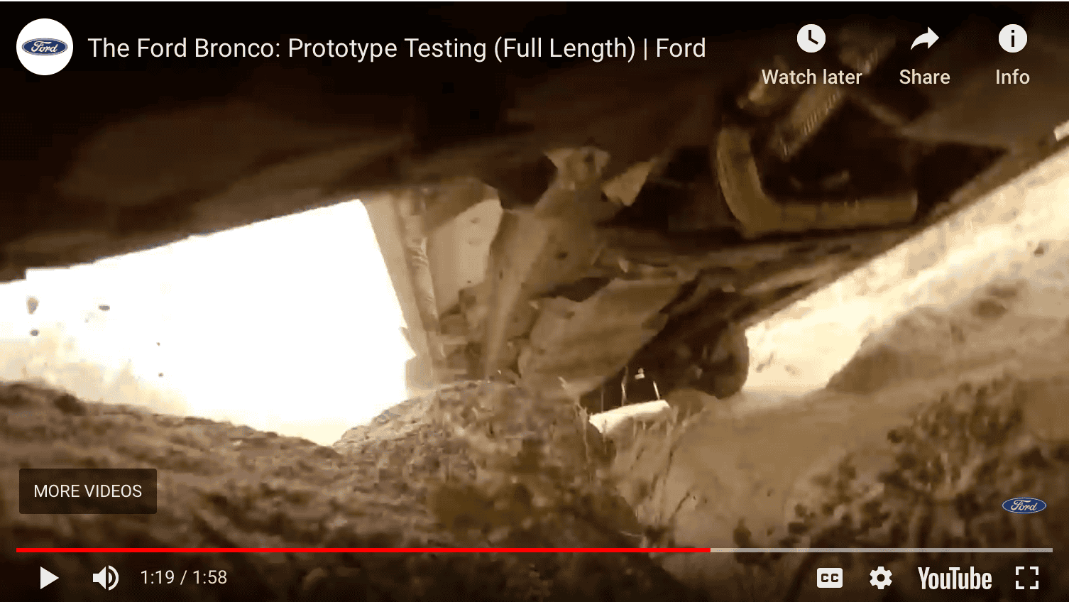 Ford Bronco Let's overanalyze the mule undercarriage Screen Shot 2020-03-30 at 4.52.35 PM