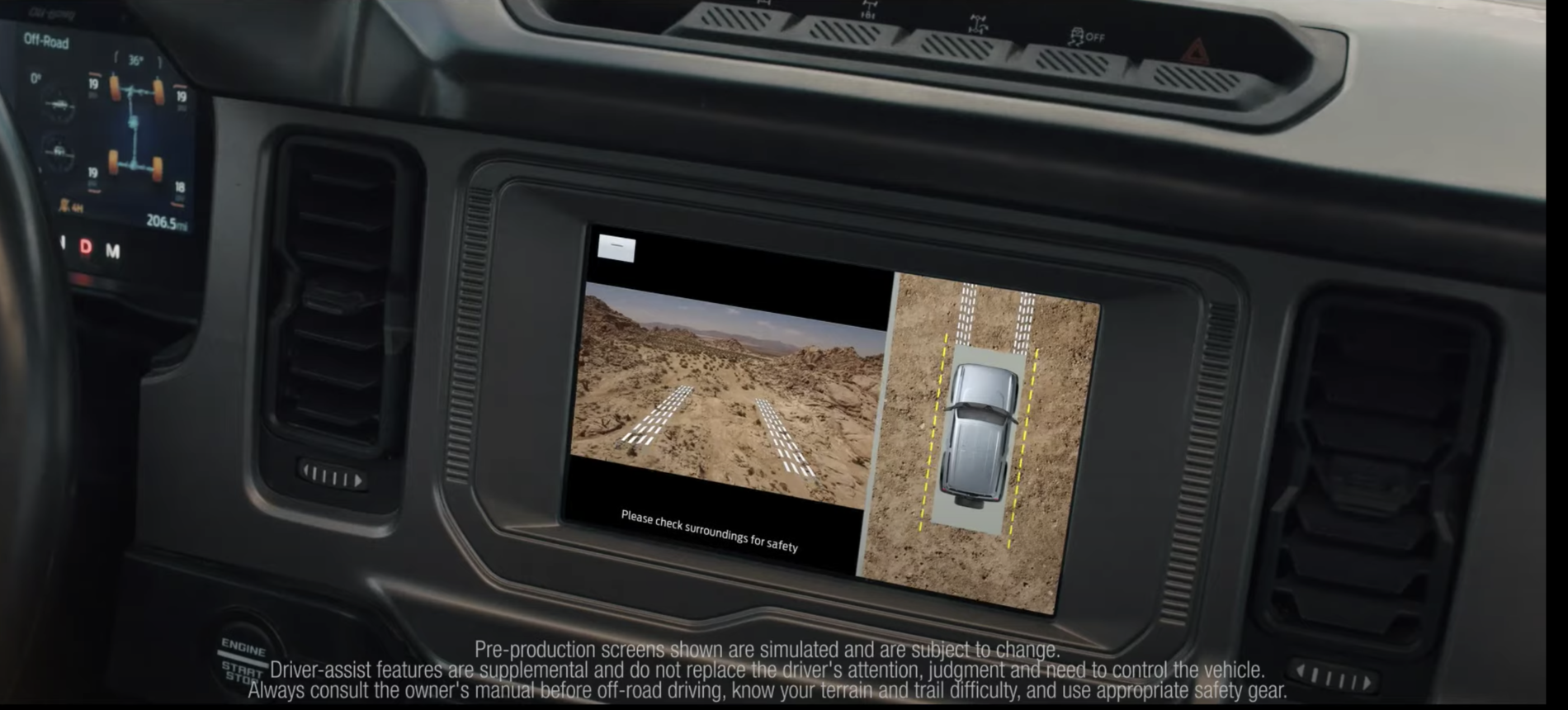 Ford Bronco Videos: 2021 Bronco Digital Gauge Cluster Display in Action. Hybrid / Electric Bronco Confirmed by "EV Coaching" Mode? Screen Shot 2020-07-16 at 11.10.45 AM