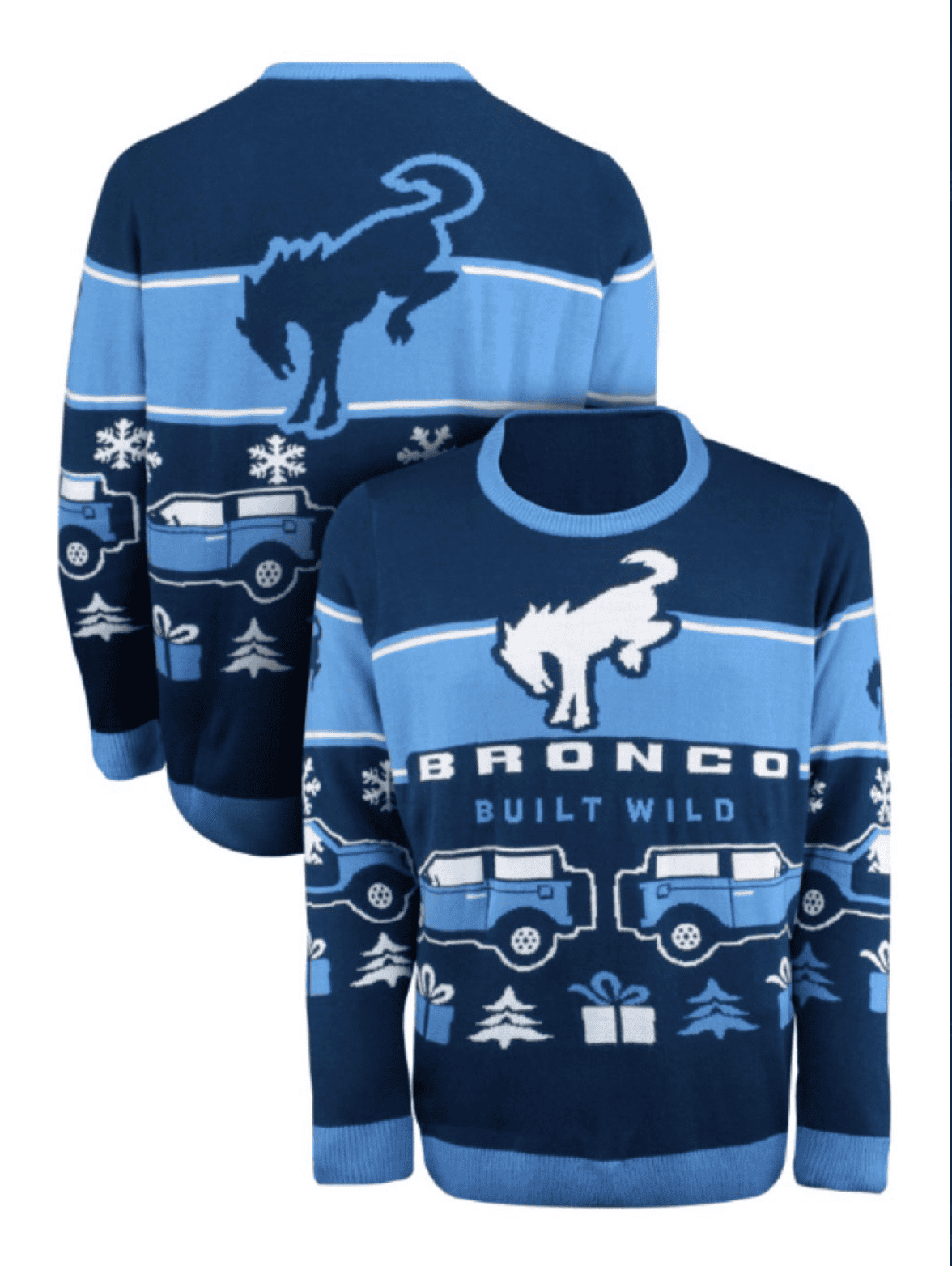 Ford Bronco The Holiday Bronco Sweater Is Here! cut