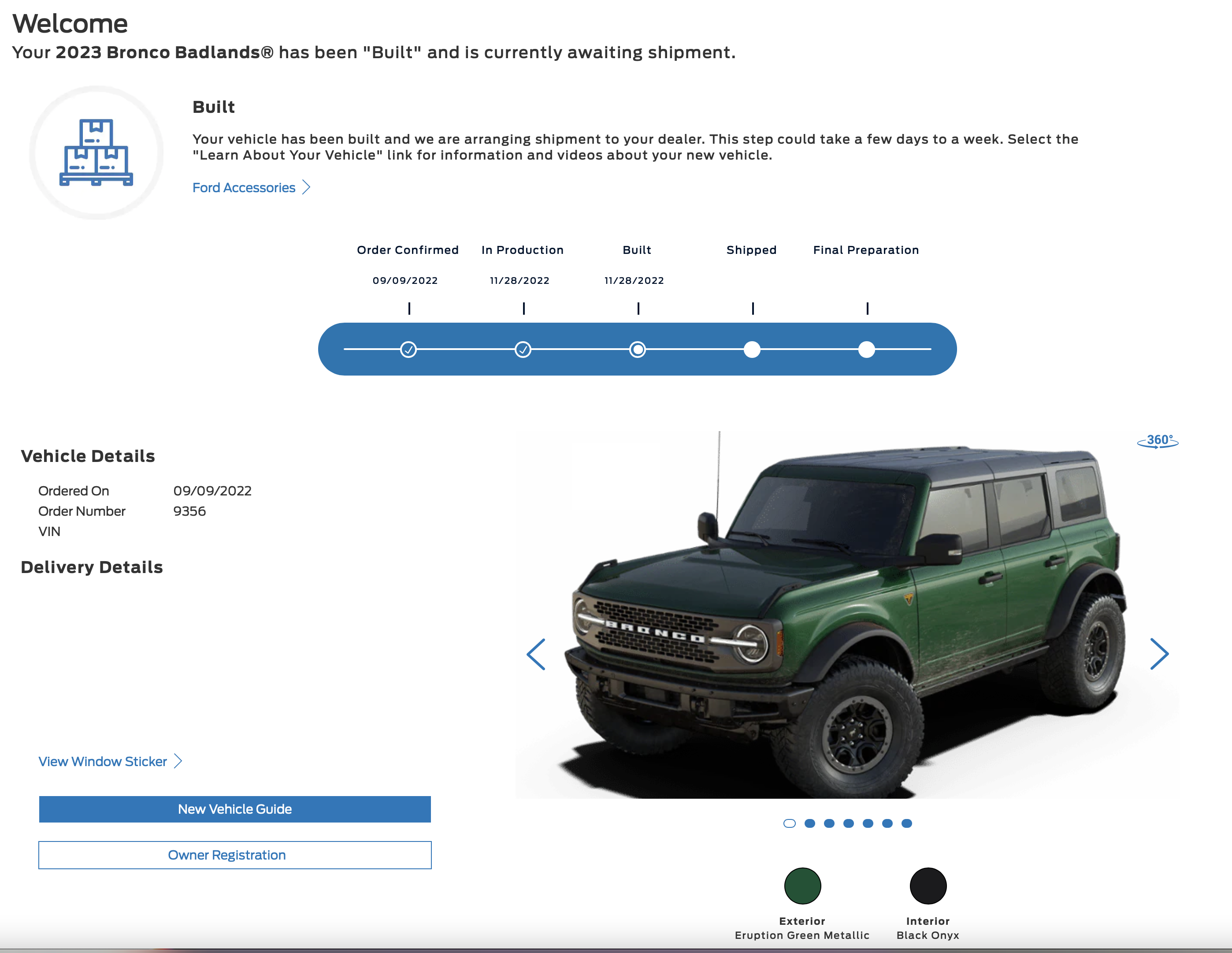 Ford Bronco The End of Ordertrack - Explained Screen Shot 2022-12-12 at 2.16.41 PM