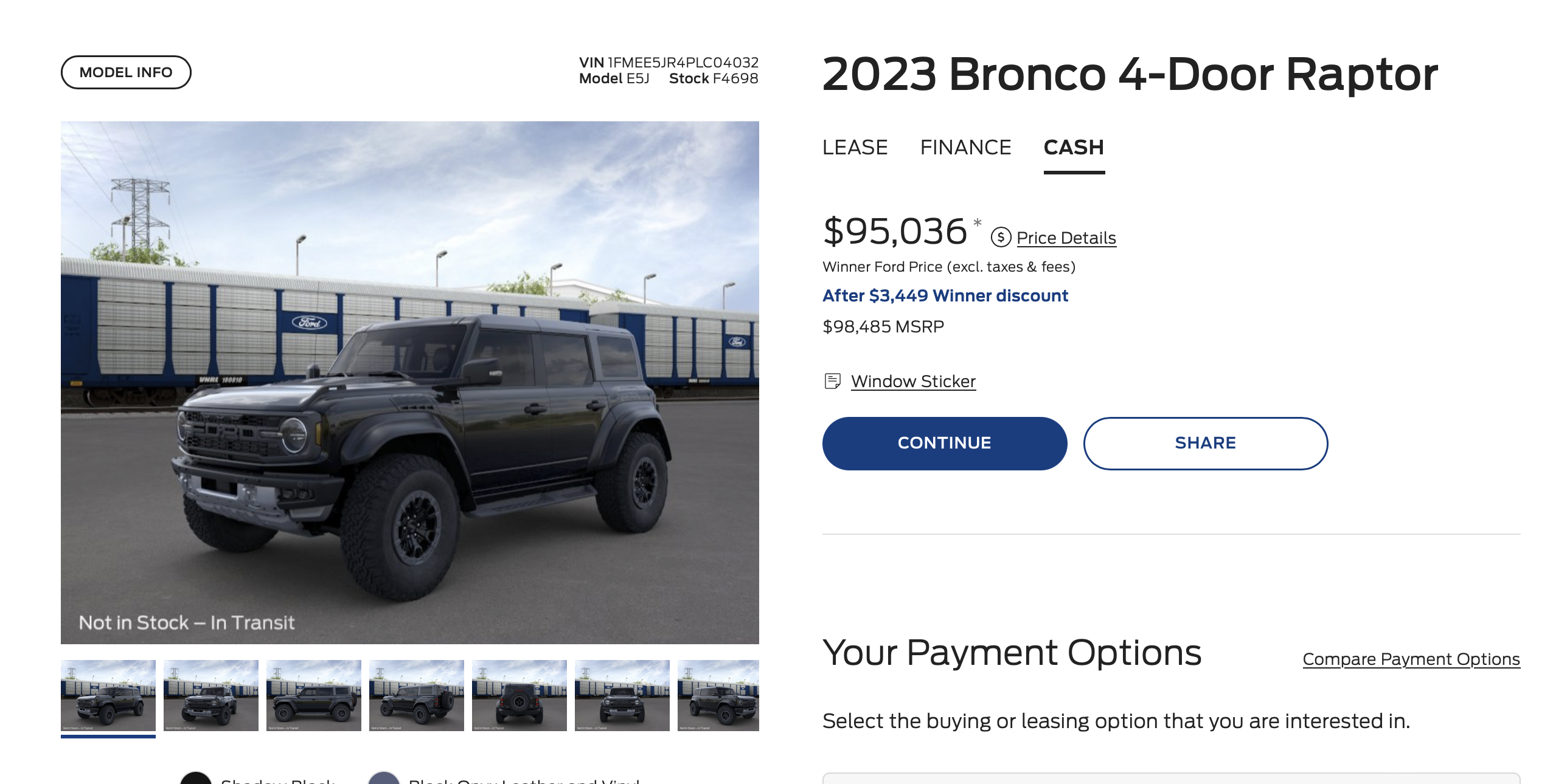 Ford Bronco Buying, what price should I be at? Screenshot 2023-12-14 at 6.18.50 PM