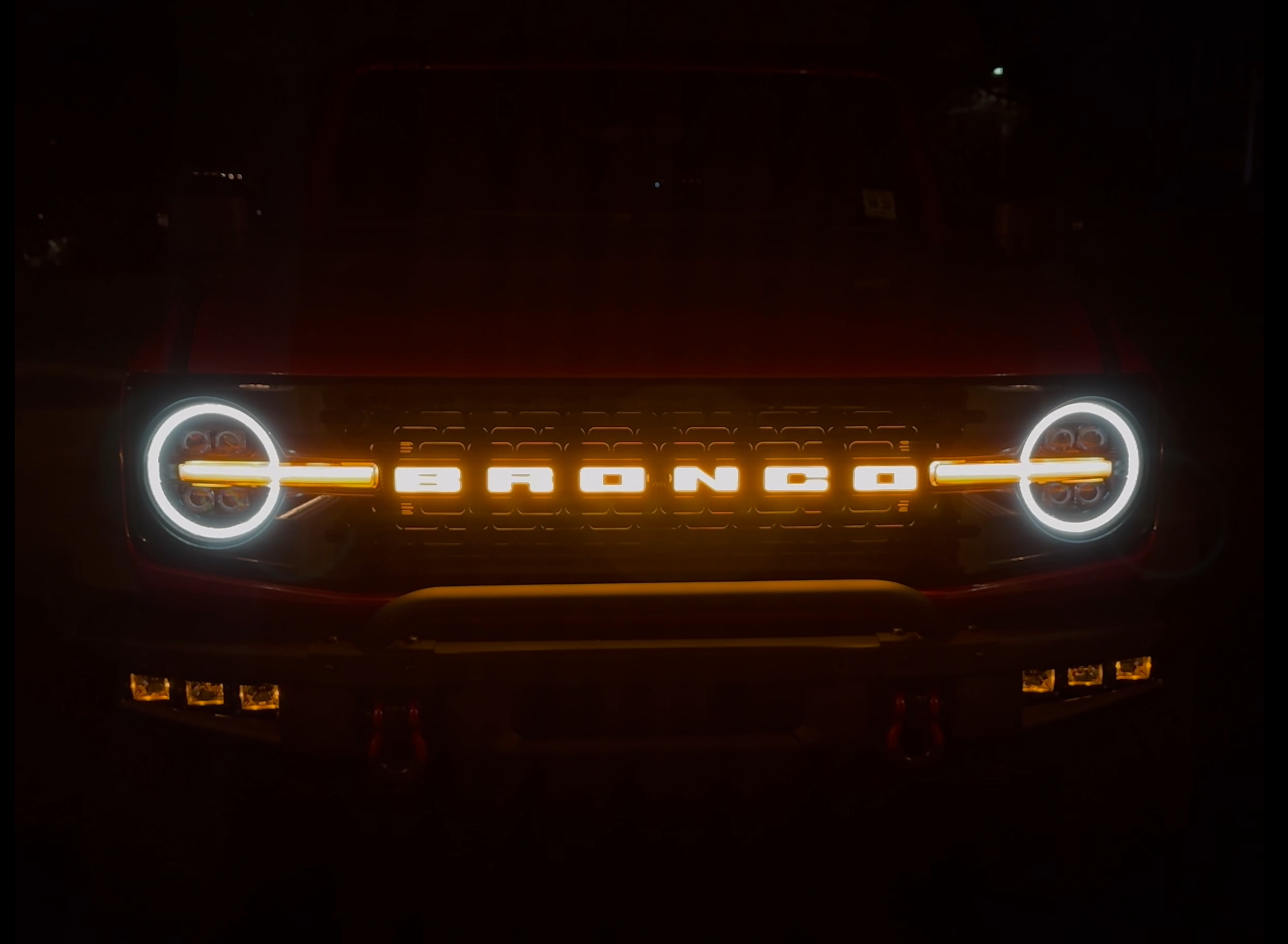 Ford Bronco New Bronco Headlights from Form Lighting Screenshot 2023-12-20 115521