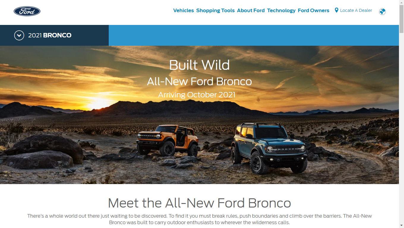 Ford Bronco Ford Bronco being considered for Europe, says Jim Farley Screenshot (789)