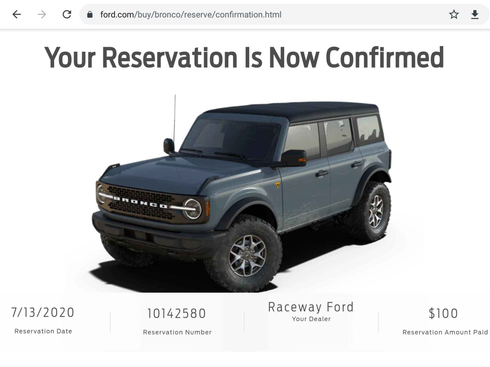 Ford Bronco Bronco Reservations Tracking List & Stats [Enter Yours!] Screenshot_20200713-225925