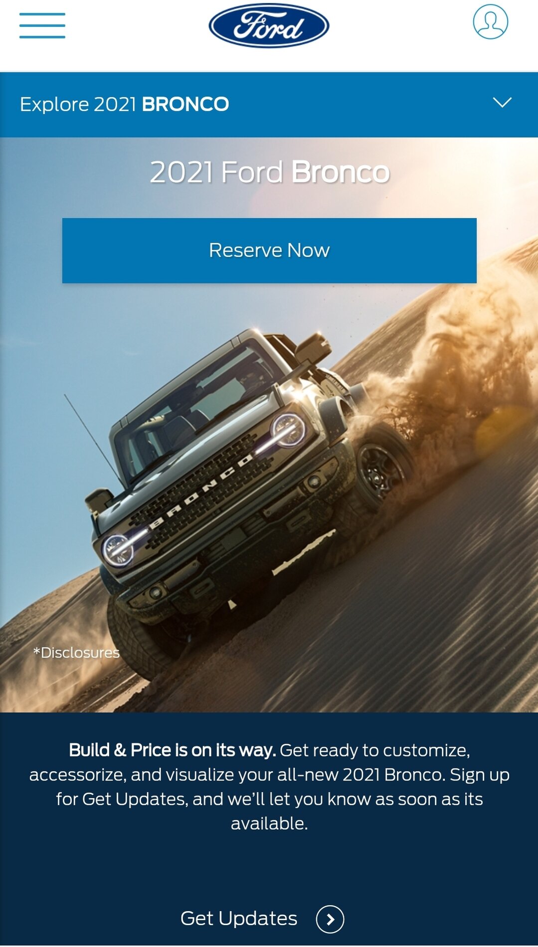 Ford Bronco Interesting Thought on Release, B&P, and Launch/Production Screenshot_20200910-140201_Facebook