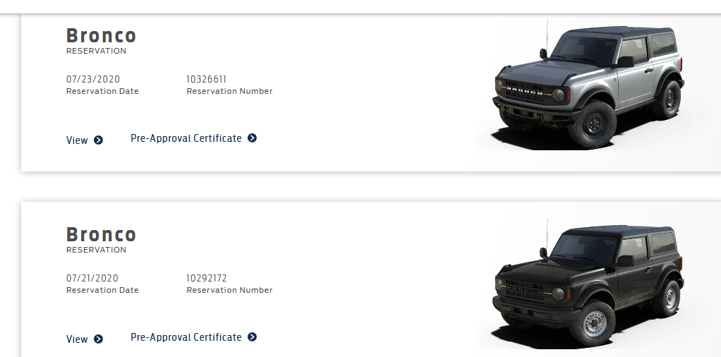 Ford Bronco I cancelled my reservation master thread Screenshot_2021-01-12 Reservations Ford® Vehicle Reservations