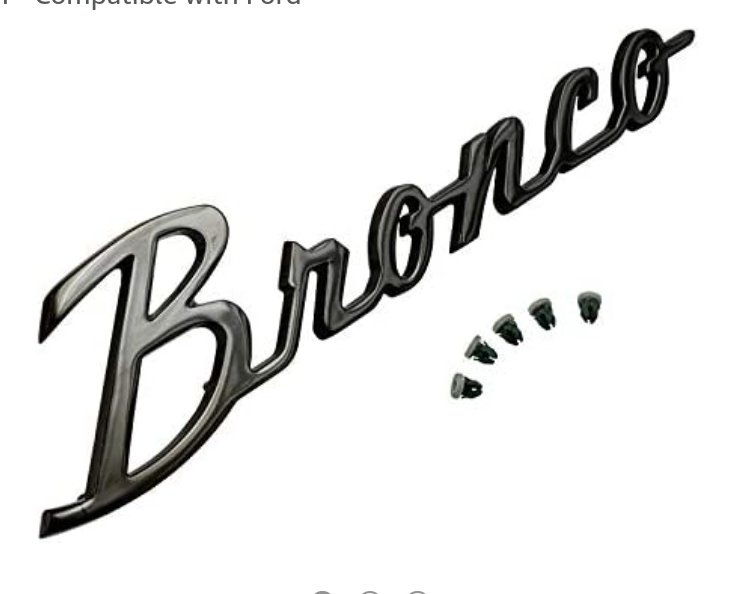 Ford Bronco Fender badge - yay/nay? Screenshot_20210204-223458_Amazon Shoppin