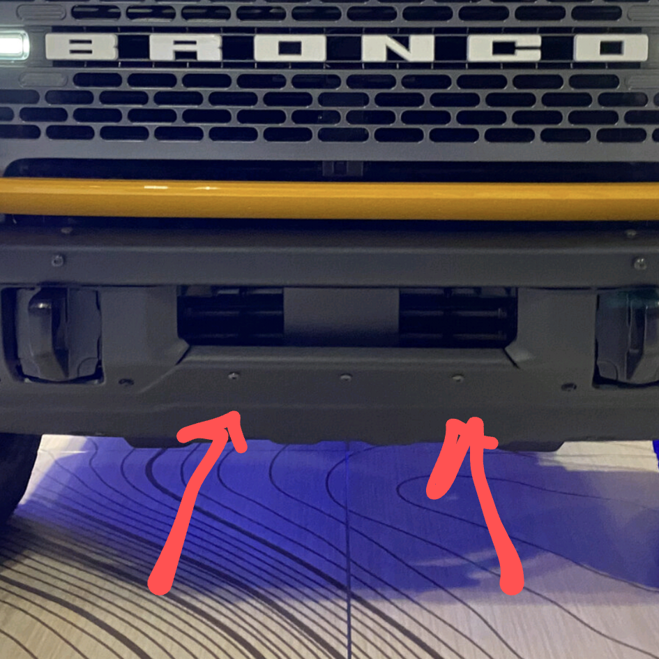 Ford Bronco Front license plate mount options? 20210721_094921