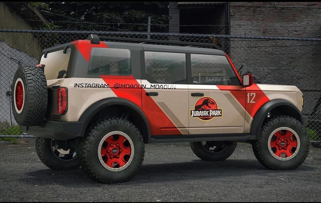 Ford Bronco Jurassic Park Bronco Build Screenshot_20220326-195435_Instagram