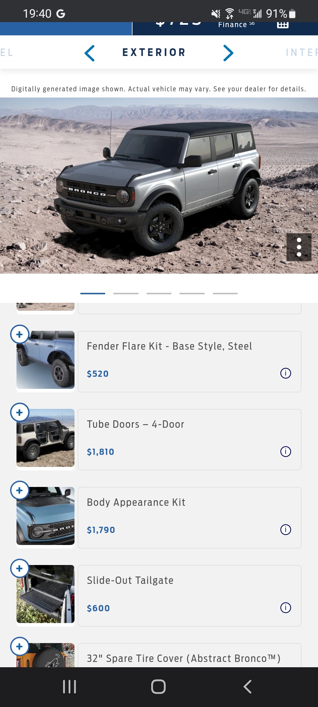Ford Bronco Tube Doors price & part numbers released: $1250 2-Door / $2250 4-Door Screenshot_20220415-194027_Google