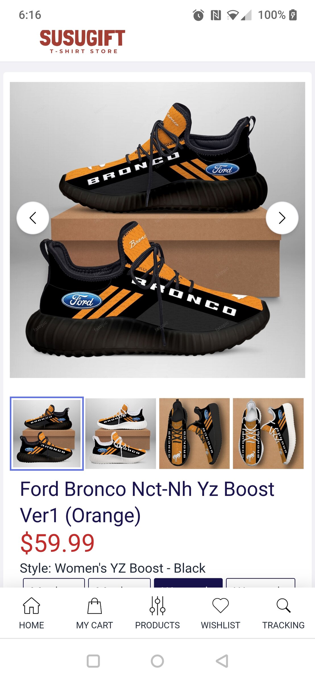 Ford Bronco You might not can drive a Bronco yet but you can wear one! Bronco Yz Boost Sneakers Screenshot_20220525-061614