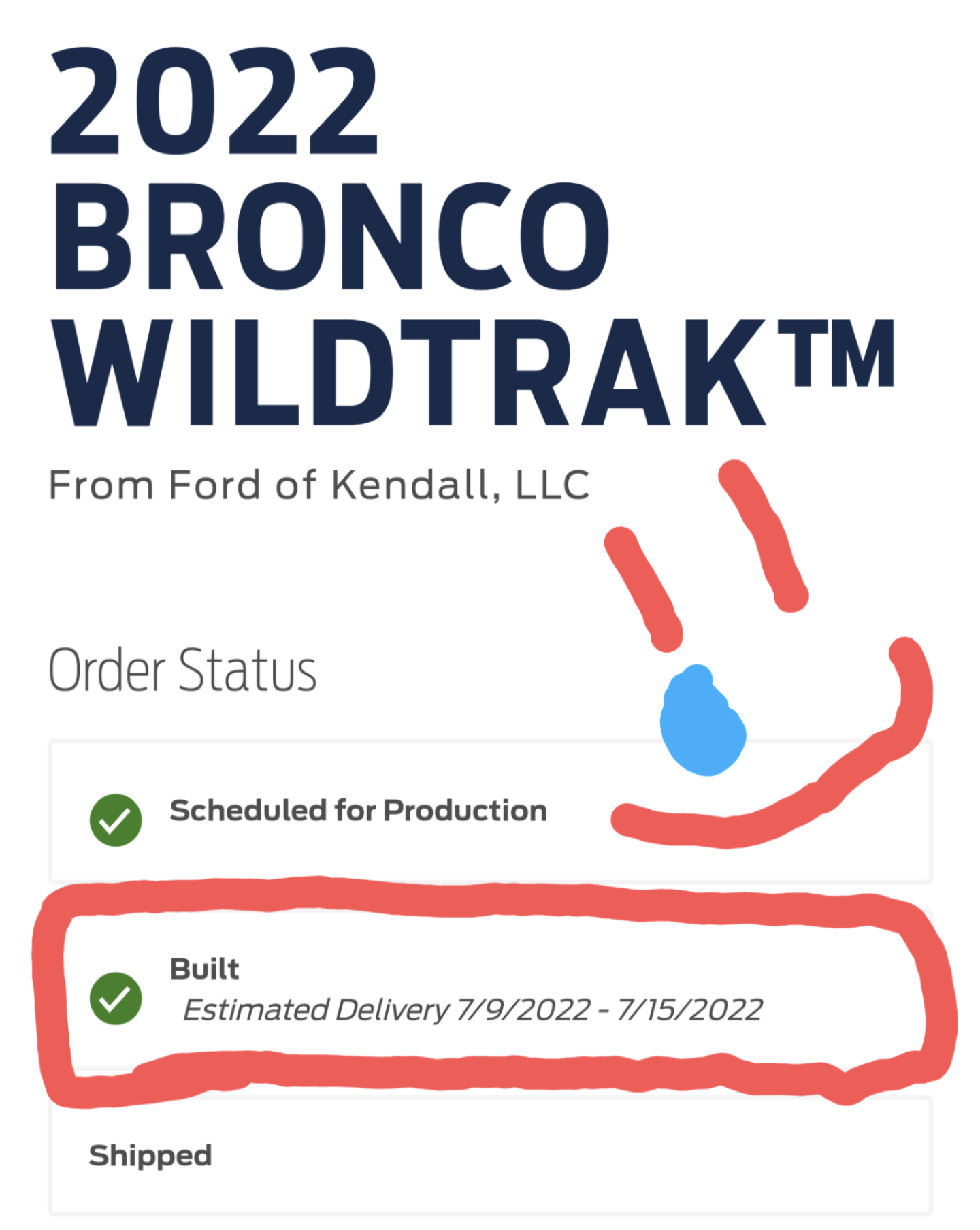 Ford Bronco 🛠 1/17/2022 Build week group Screenshot_20220615-080733
