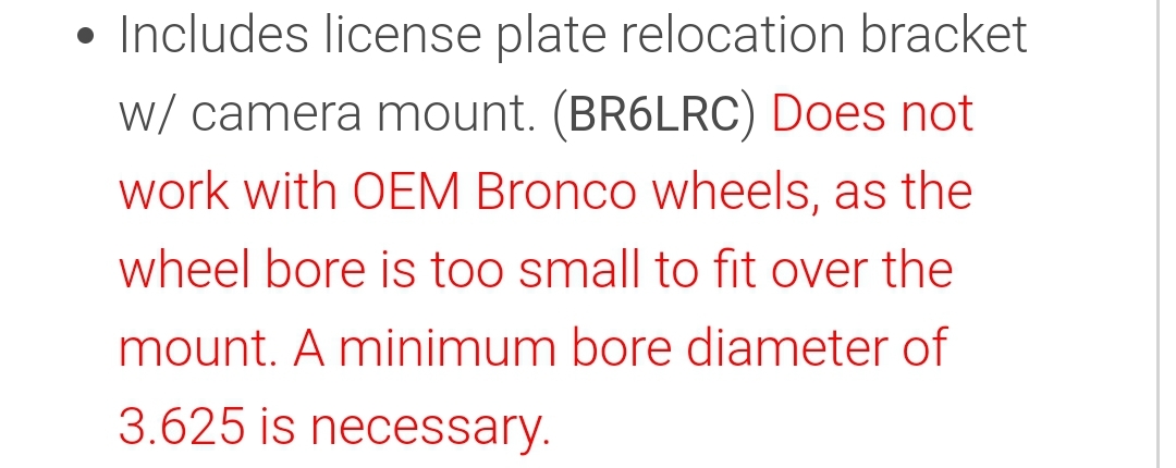 Ford Bronco How to: retrofit JCR rear license relocation for OEM wheels Screenshot_20230411_230003_Brave