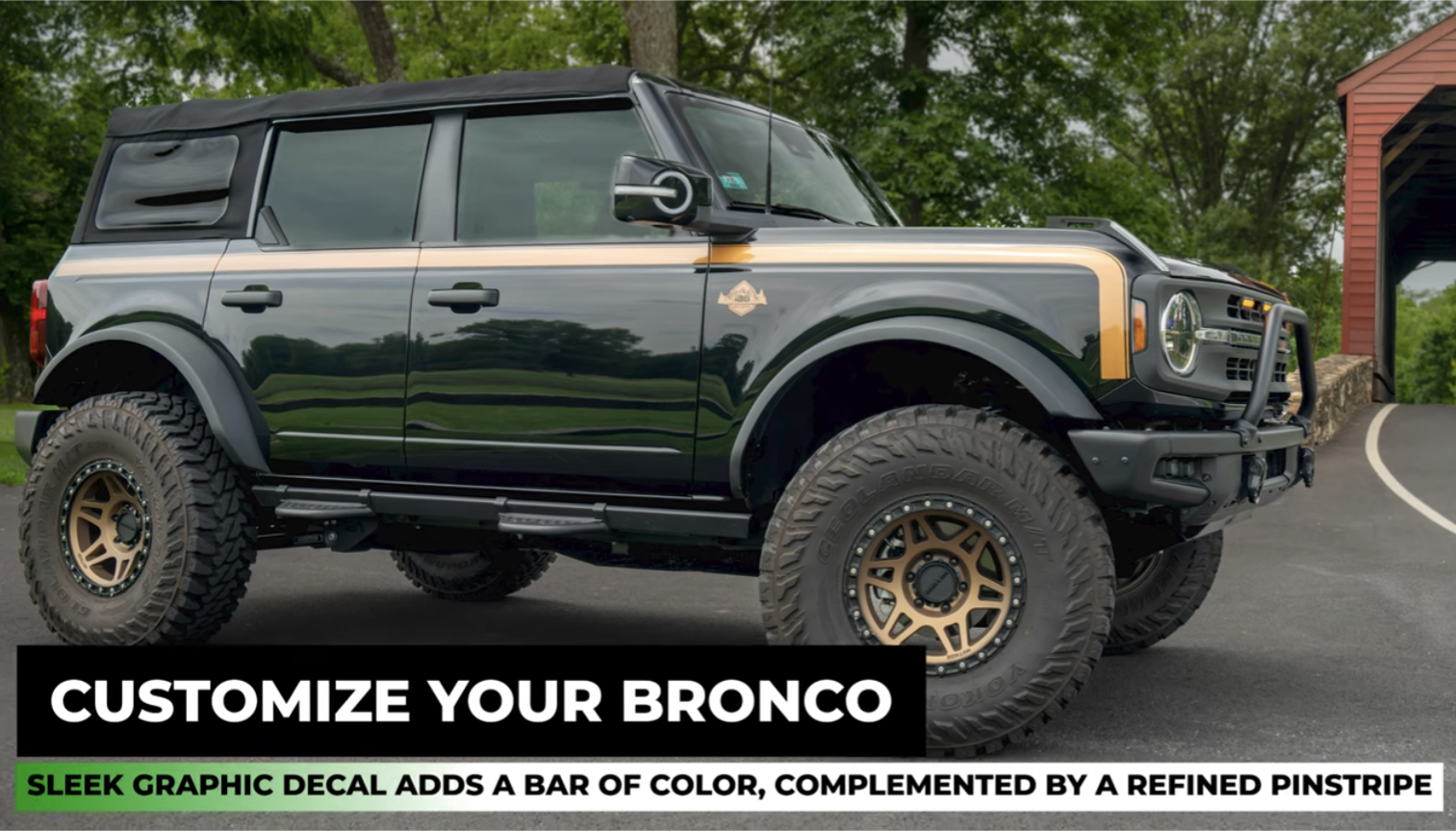 Ford Bronco New Product Release: IAG Boss Style Vinyl Side Stripe Kit Screenshot_20231011-171152