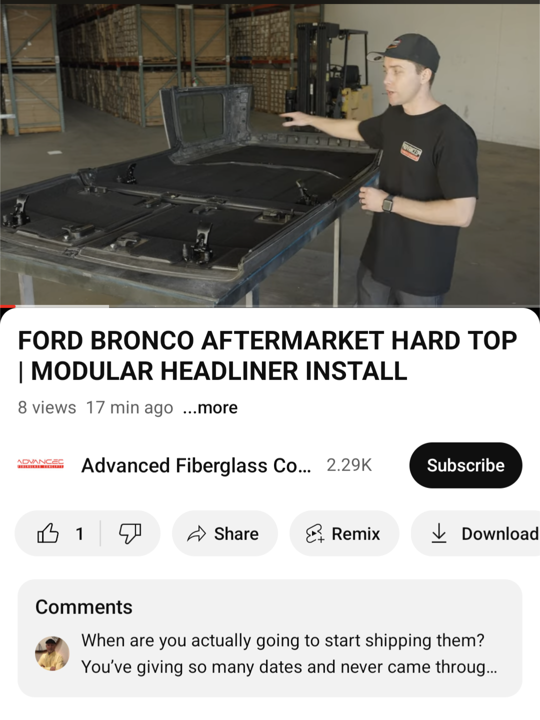Ford Bronco ADV Production Modular Hardtop! Screenshot 2024-03-15 at 4.43.50 PM