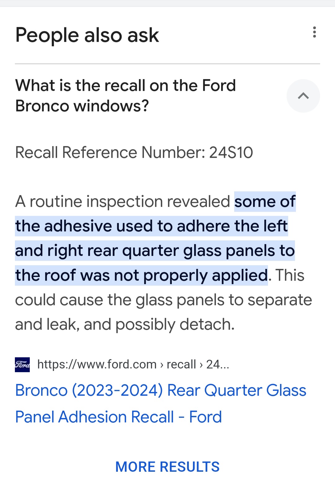 Ford Bronco Rear Window Explodes, No Clue Why????? Screenshot_20240508_203011_Google