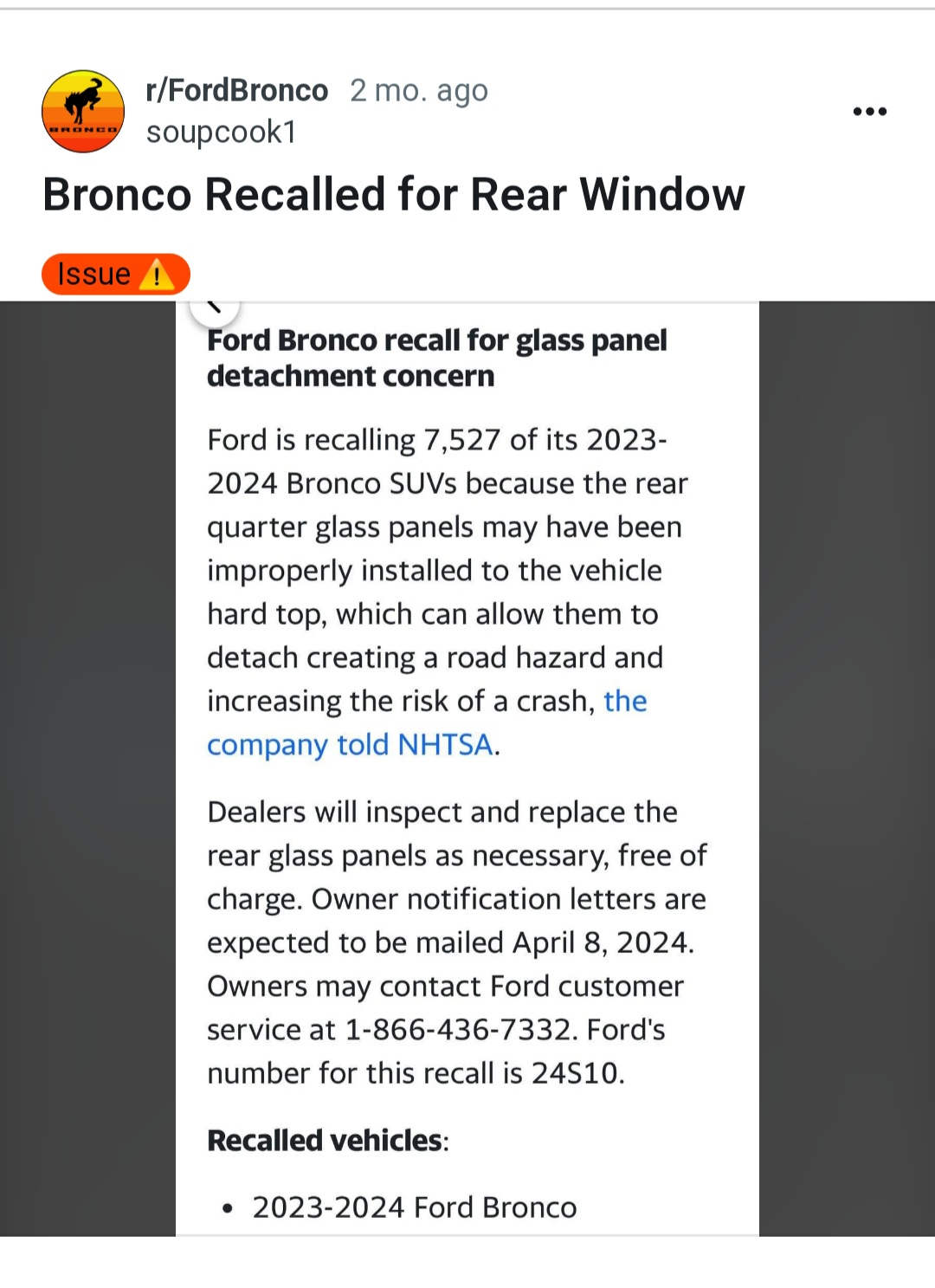 Ford Bronco Rear Window Explodes, No Clue Why????? Screenshot_20240508_203525_Chrome