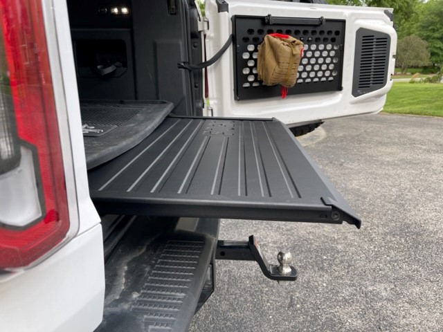 Ford Bronco Bronco Slide Out Seat and Tray install - DIY and photos slider2