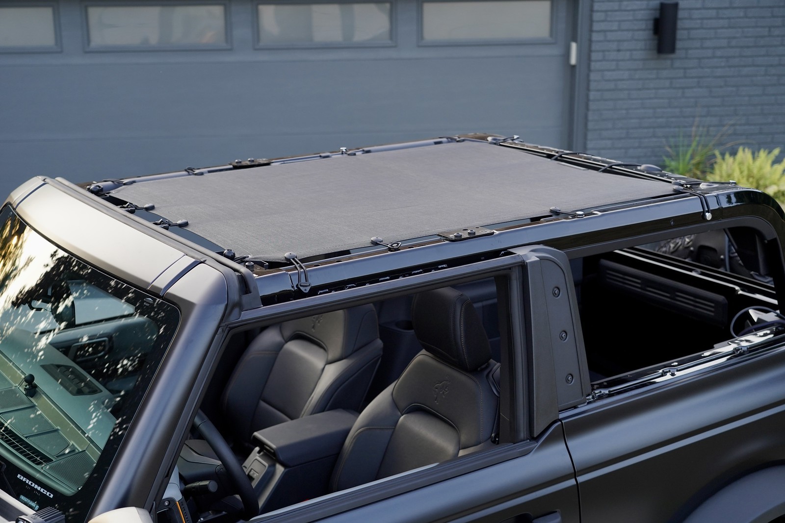 Ford Bronco Anyone Have the Spiderwebshade for the 2 Door?  How Do You Like It? spiderwebshad