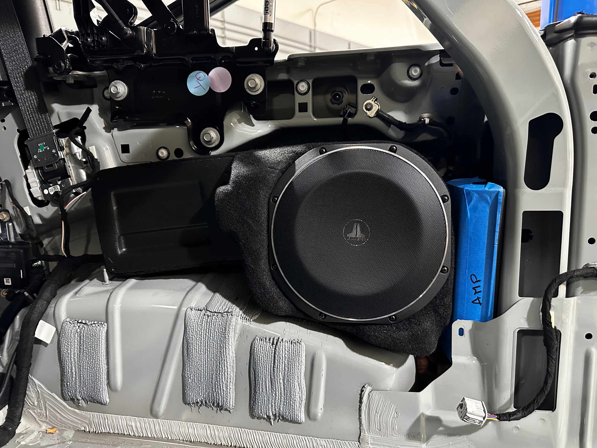 Ford Bronco JL Audio Stealthbox subwoofer enclosure for Bronco now available Sub with Amp.JPEG