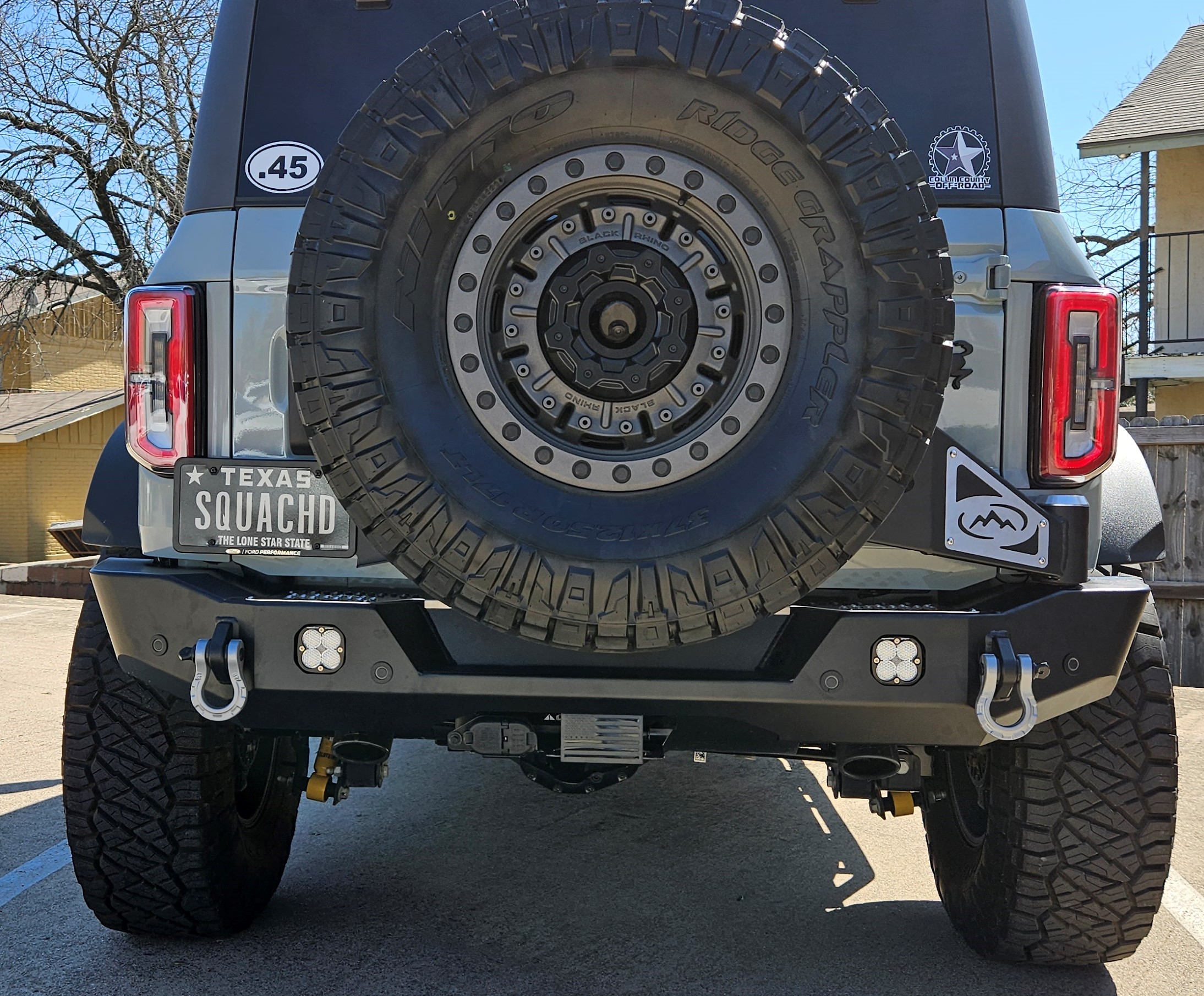 Ford Bronco The perfect Bronco license plate mount? - Lobo Off-Road Adjustable Rear License Plate Mount -- Install DIY Guide & Review Tag 1