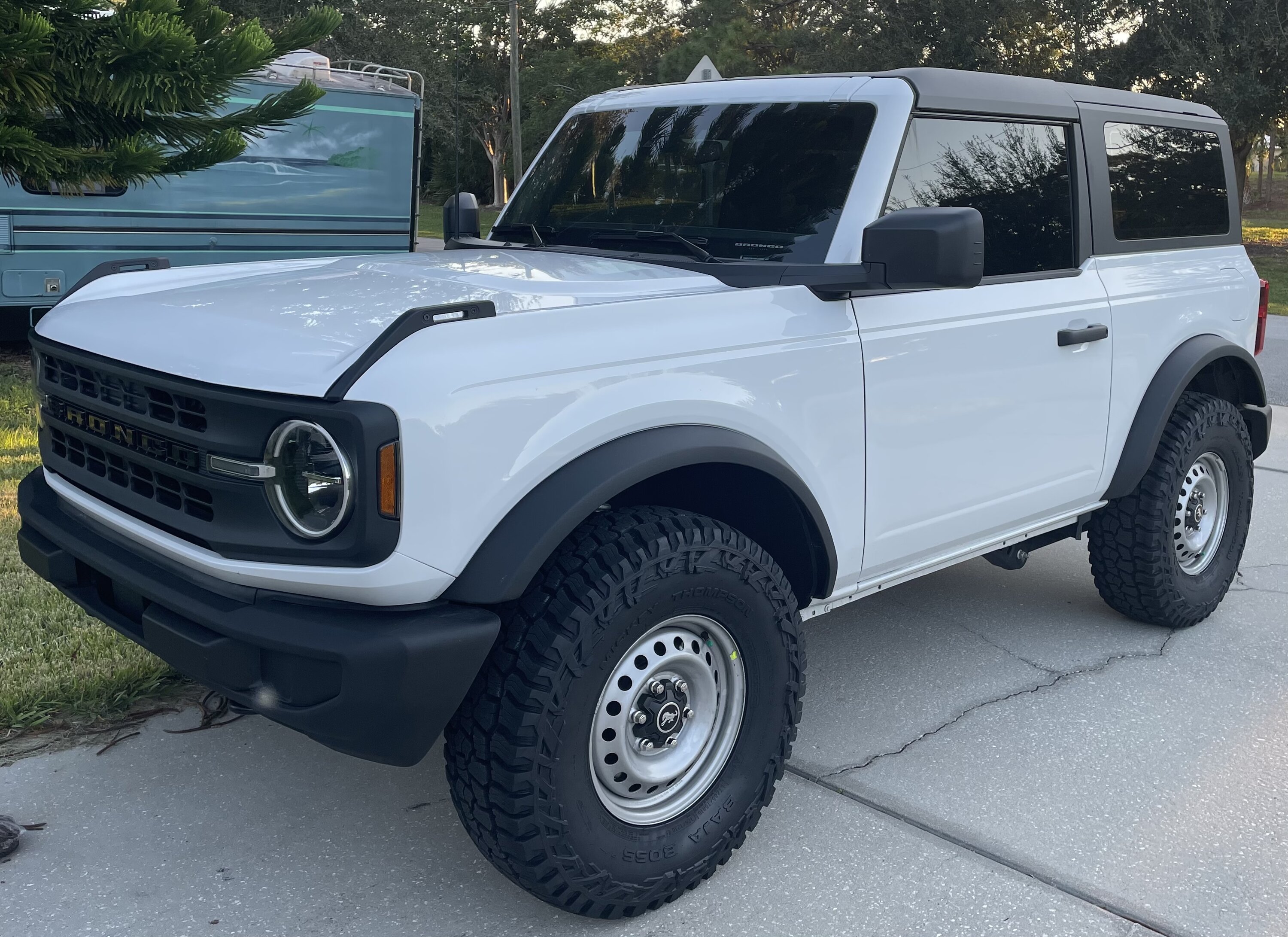 Ford Bronco Show us your installed wheel / tire upgrades here! (Pics) tempImageFiHIl4