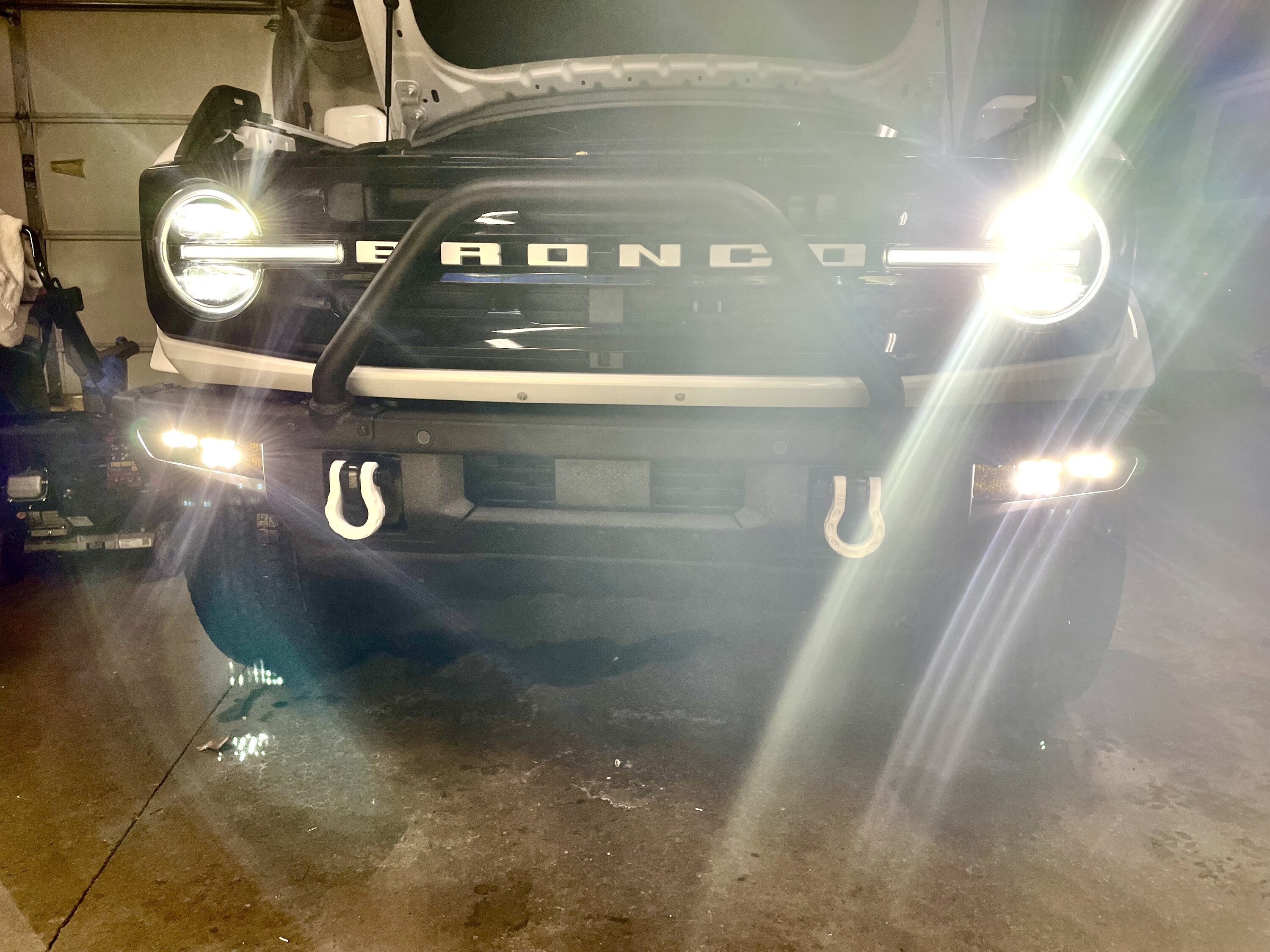 Ford Bronco tapping into high beam wire tempImagevv0dpf