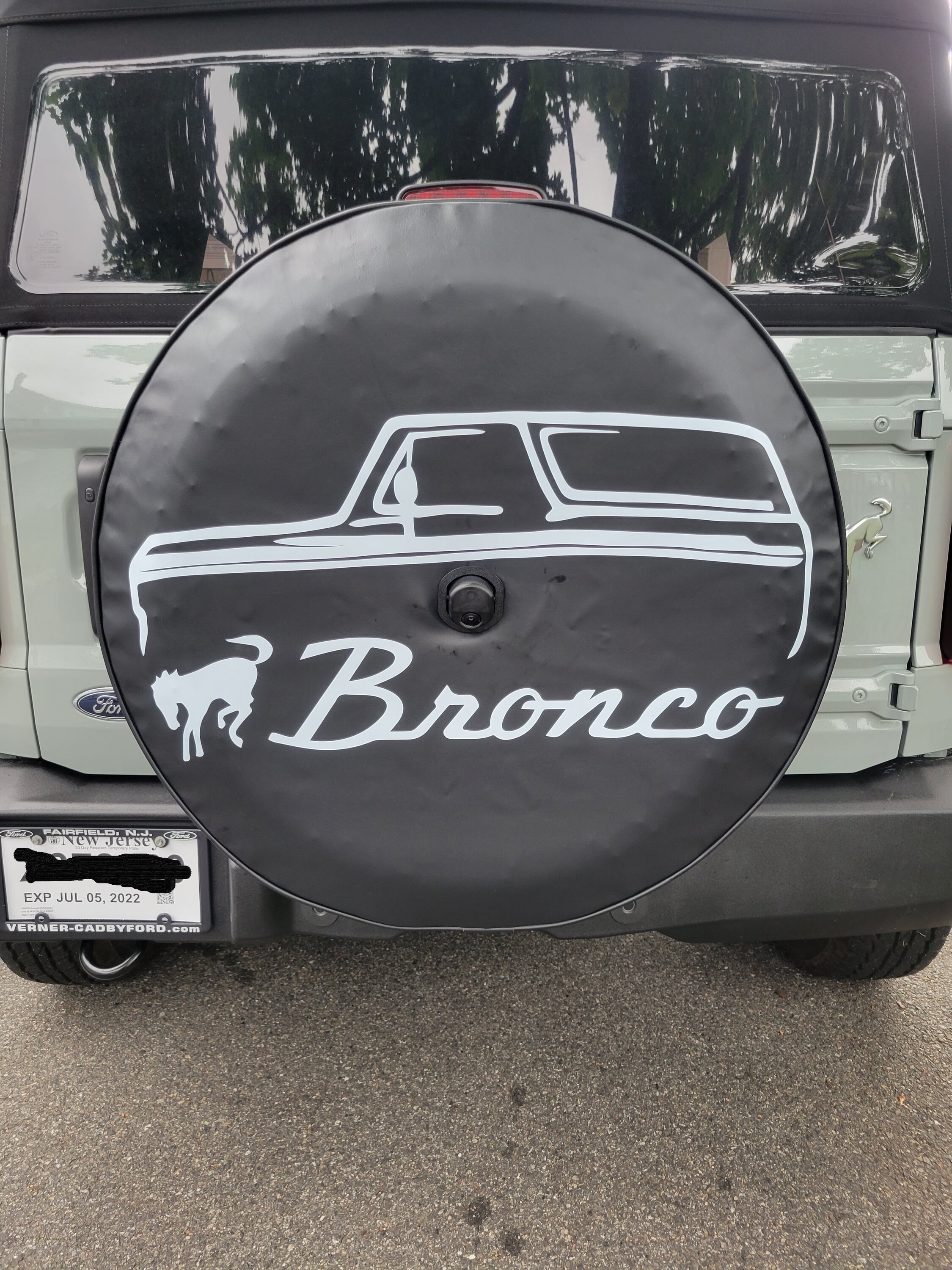 Ford Bronco 🛠 4/25/22 Build Week Group tire cover