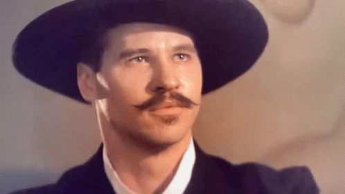 Tombstone - Doc Holliday 'There, now we can be friends again'.gif