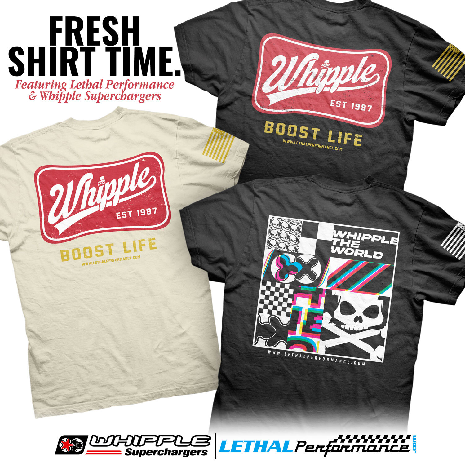 Ford Bronco NEW Lethal Performance MERCH ft. Whipple Superchargers! Check it out!! whippleshirts