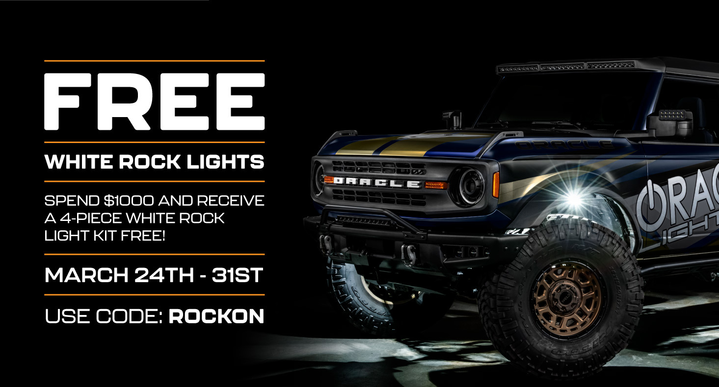 Ford Bronco EARN FREE WHITE LED ROCK LIGHTS! white-rocklight-promo-bronco