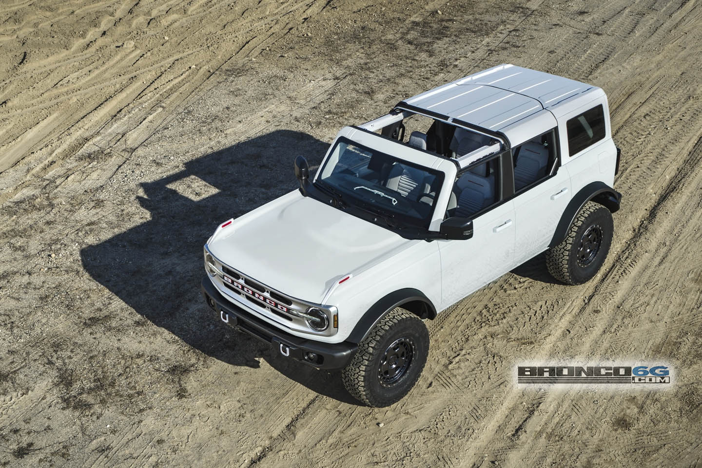 All Colors Rendered On 4 Door Bronco With White Tops Page 3