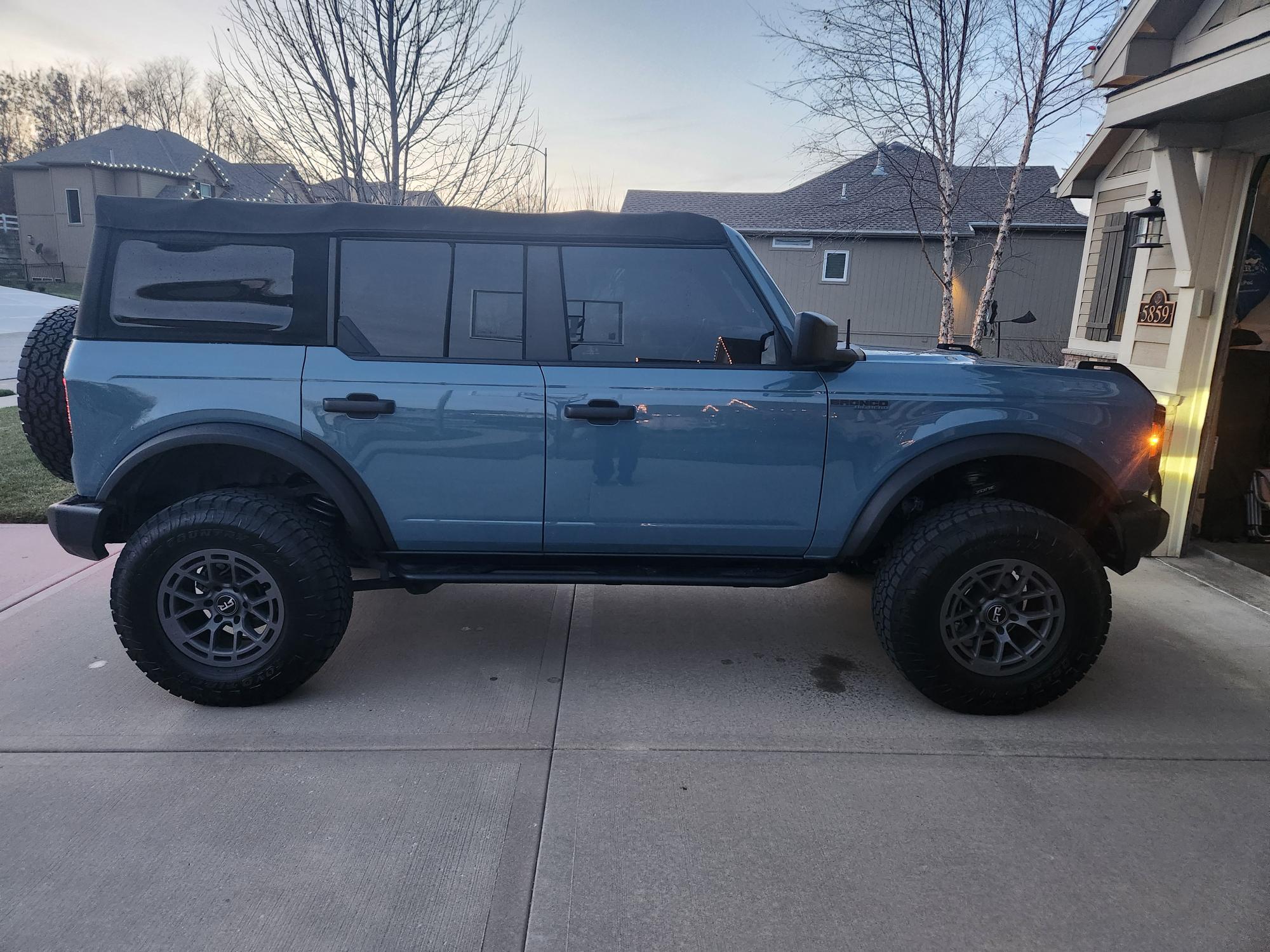 Ford Bronco Eibach Pro Lift Kit for the 2021+ Ford Bronco (Sasquatch Package) Zone UCA