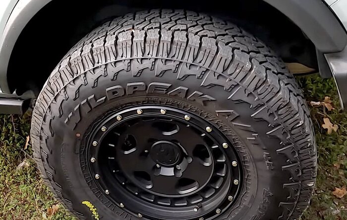 8000 mile review of Falken Wildpeak AT4W 35" tires - starting on the Carwash Falls trail in a 2021 Bronco Badlands