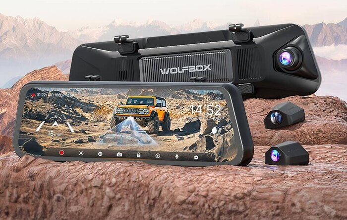 WOLFBOX G900 Tripro Dash Cam - Designed for Off-roading! Up to $50 off