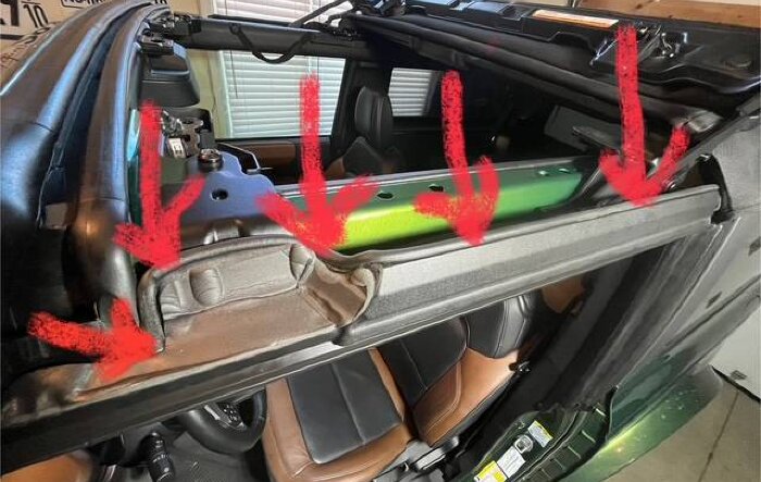Ultimate 10-step wind noise fix for the Bronco Sunrider Top