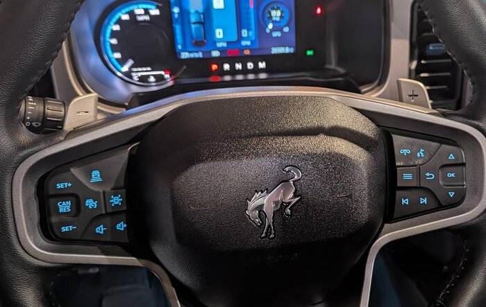 DIY: Bronco Raptor Paddle Shifters on Standard Steering Wheel