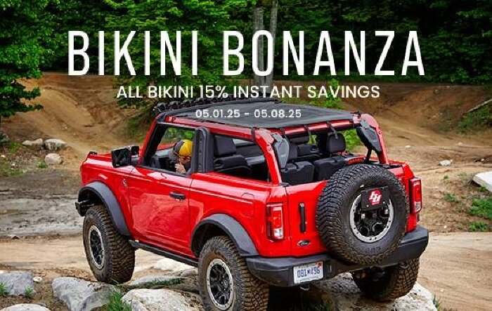 Save on Shade: Bikini Top Sale from Bestop!
