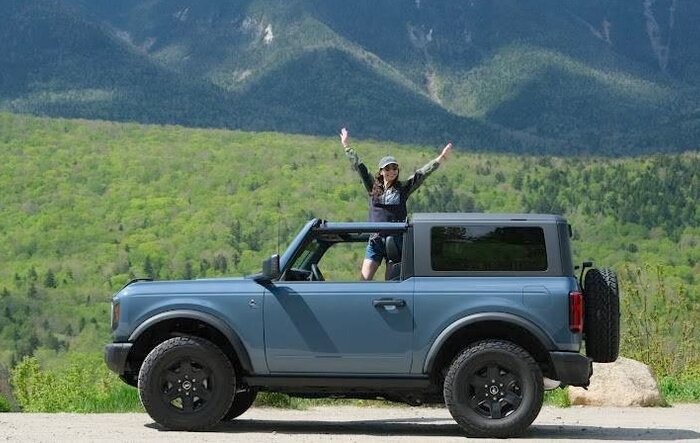 1st big trip in new stock Bronco - White Mountains NH