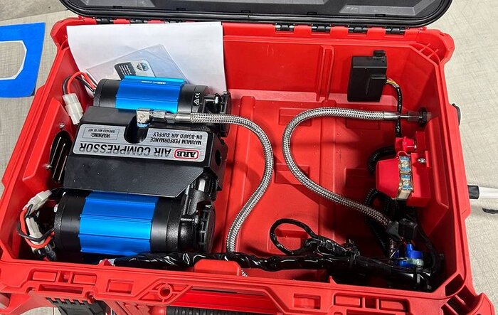 Portable ARB Air Compressor solution in Milwaukee Packout