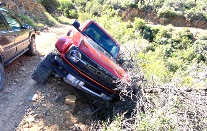 Bronco Raptor in the ditch… can it happen to you?